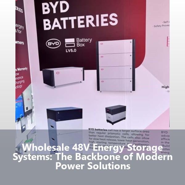 Wholesale 48V Energy Storage Systems: The Backbone of Modern Power Solutions